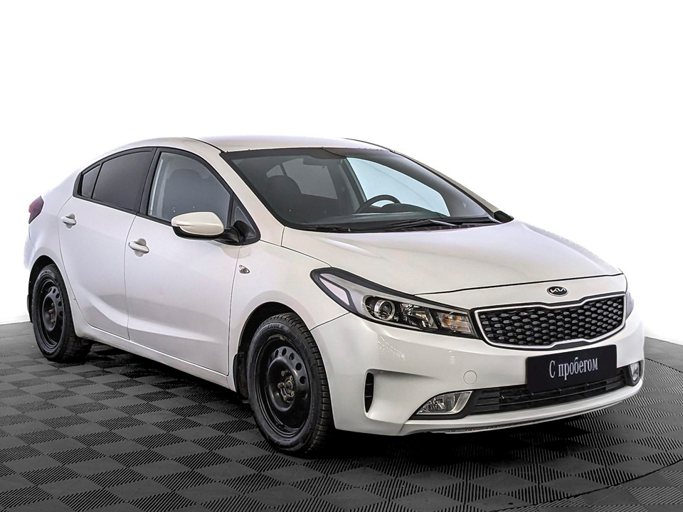 Kia Cerato Белый, 2016, 183 768 км