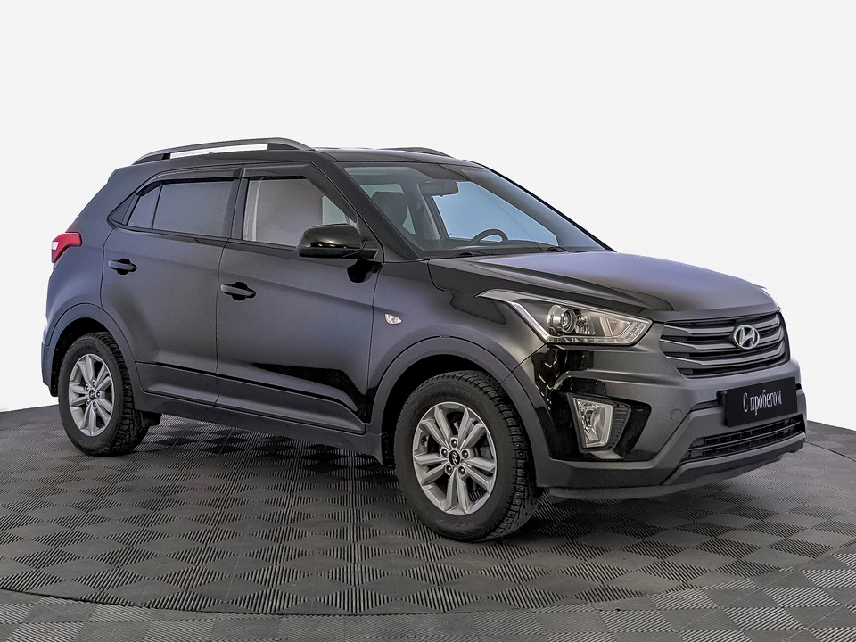 Hyundai Creta Черный, 2017, 70 028 км