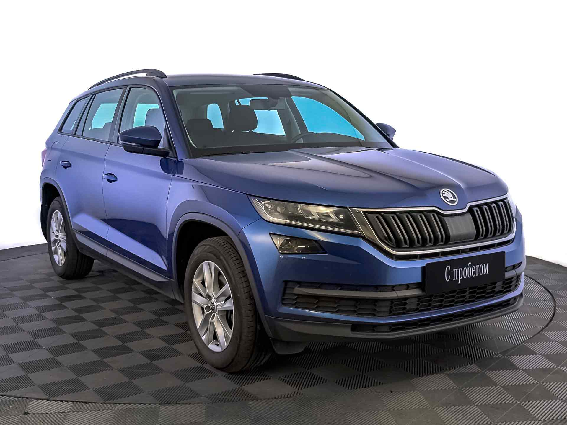 Skoda Kodiaq синий, 2021, 85 819 км