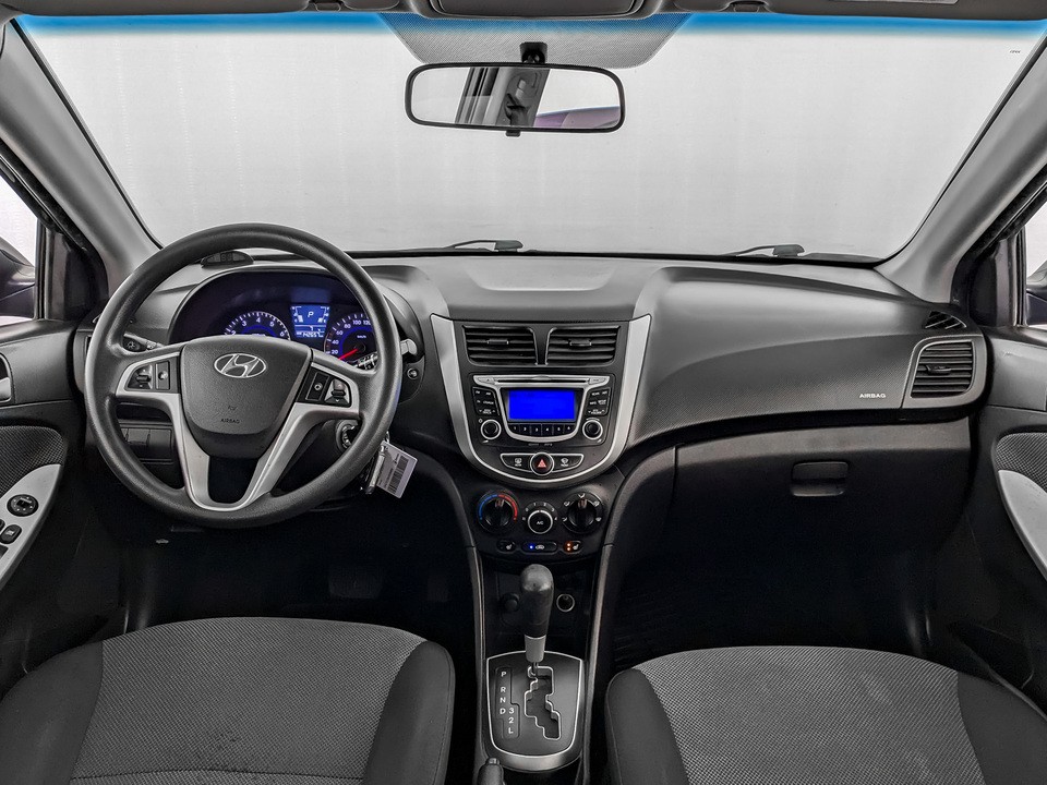 Hyundai Solaris Черный, 2014, 142 656 км