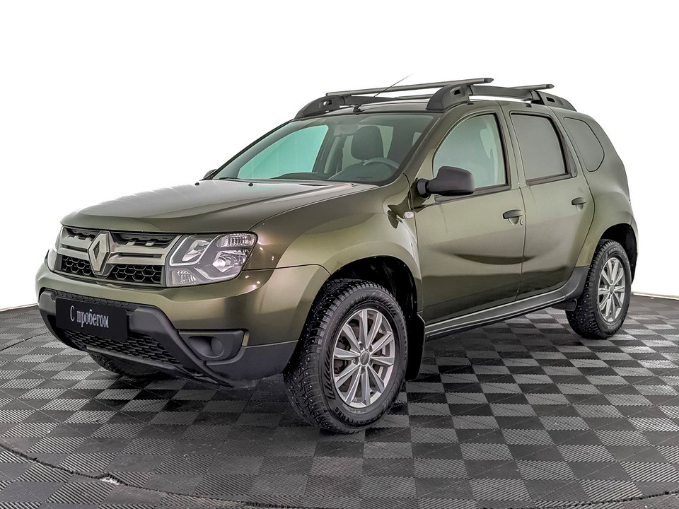 Renault Duster Зеленый, 2018, 251 417 км