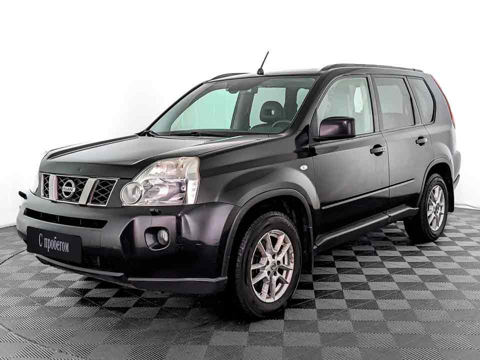 Nissan X-Trail Черный, 2008, 216 038 км