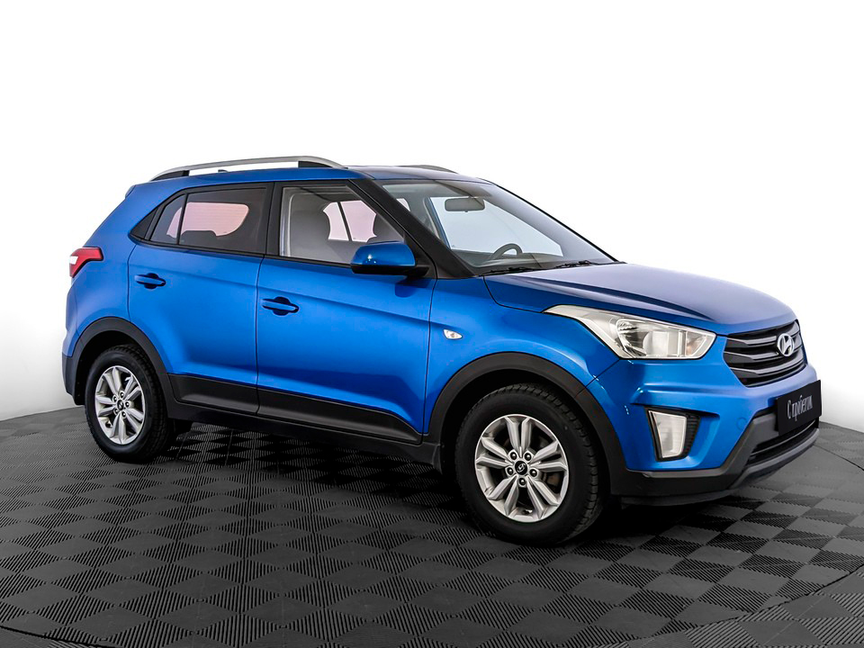 Hyundai Creta Синий, 2016, 177 892 км