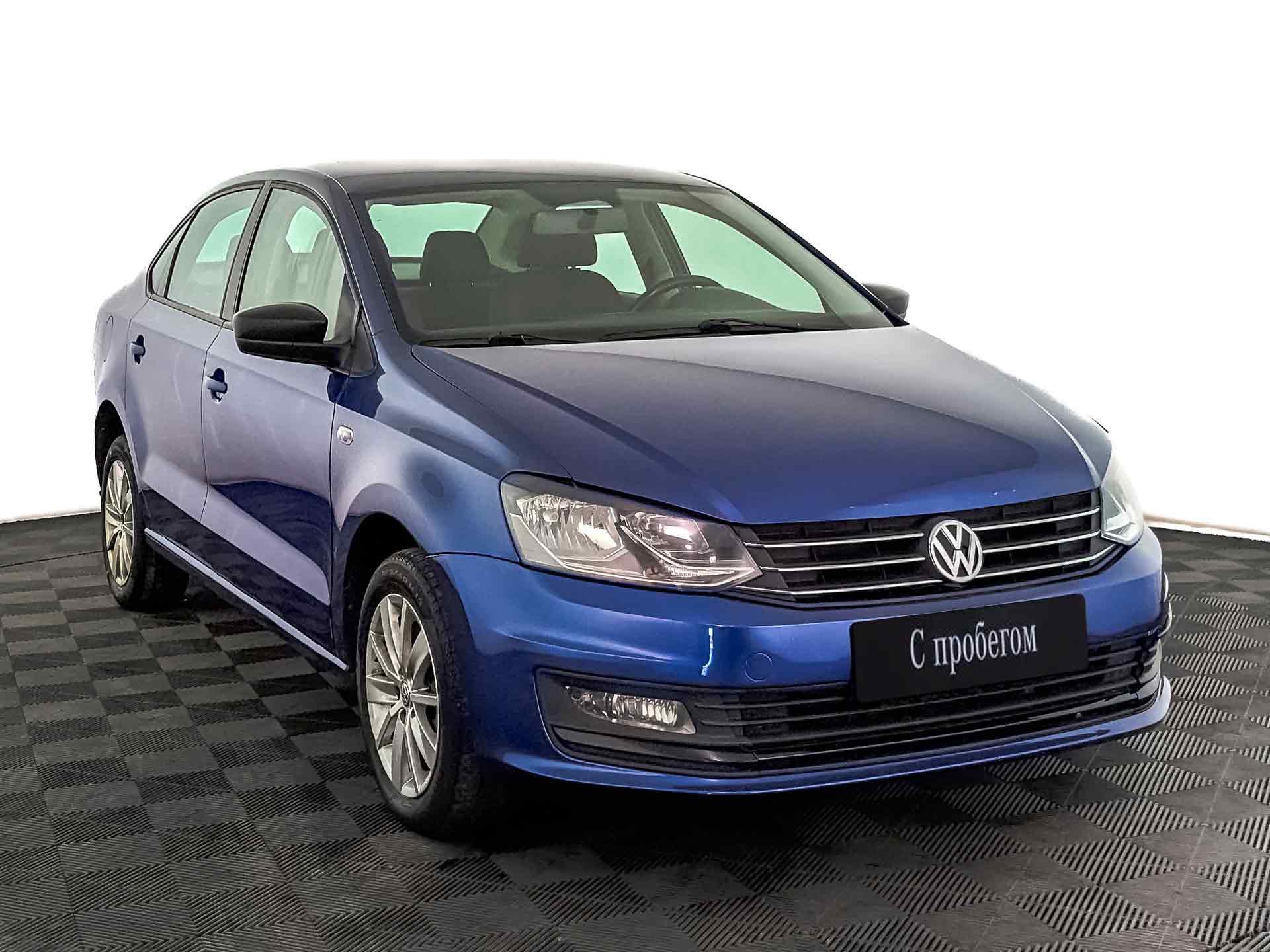 Volkswagen Polo Синий, 2019, 148 901 км