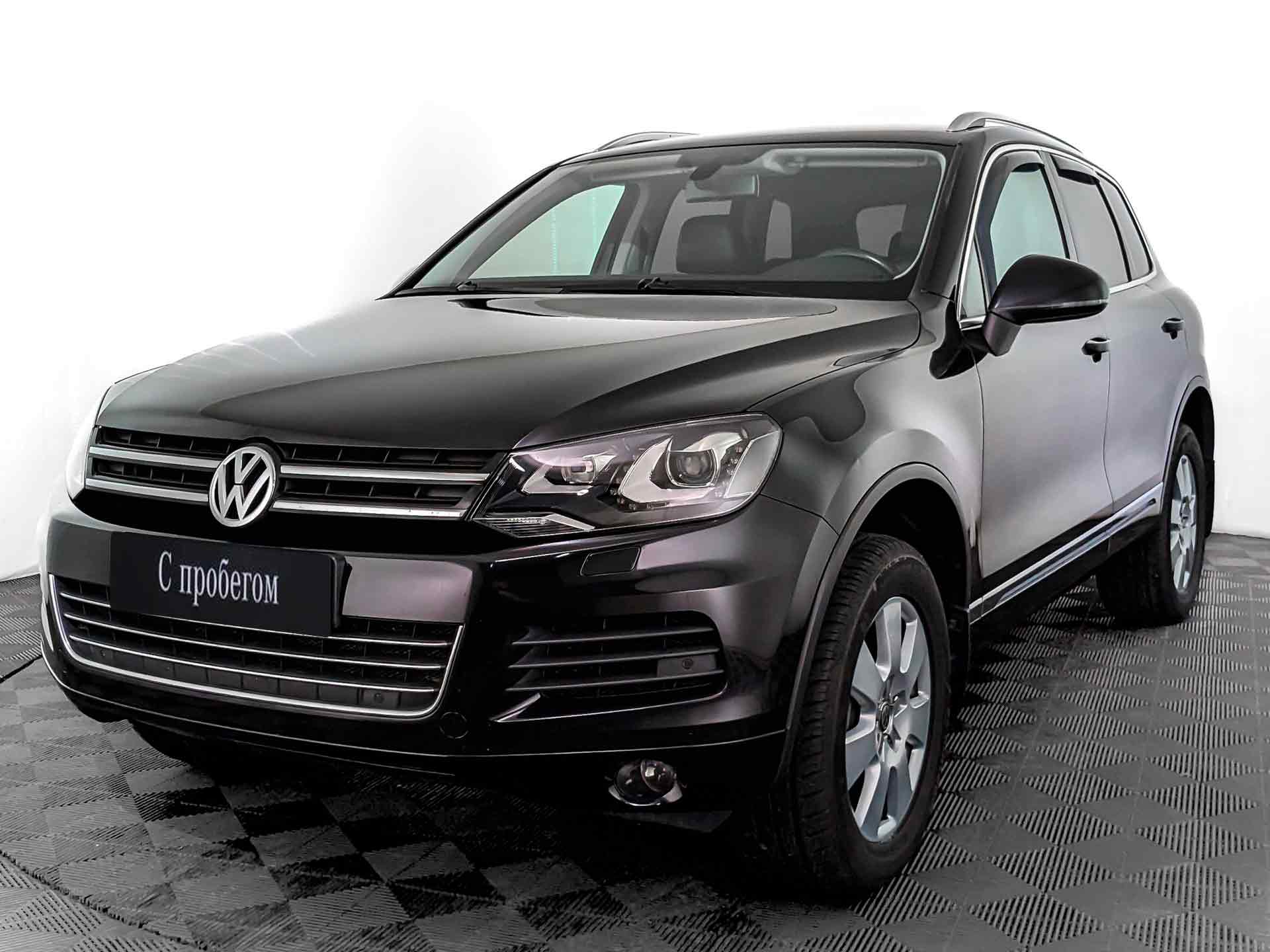 Volkswagen Touareg Черный, 2013, 167 466 км