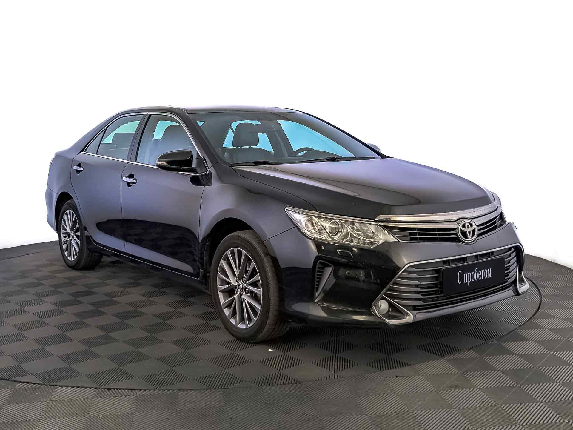 Toyota Camry Черный, 2017, 122 689 км