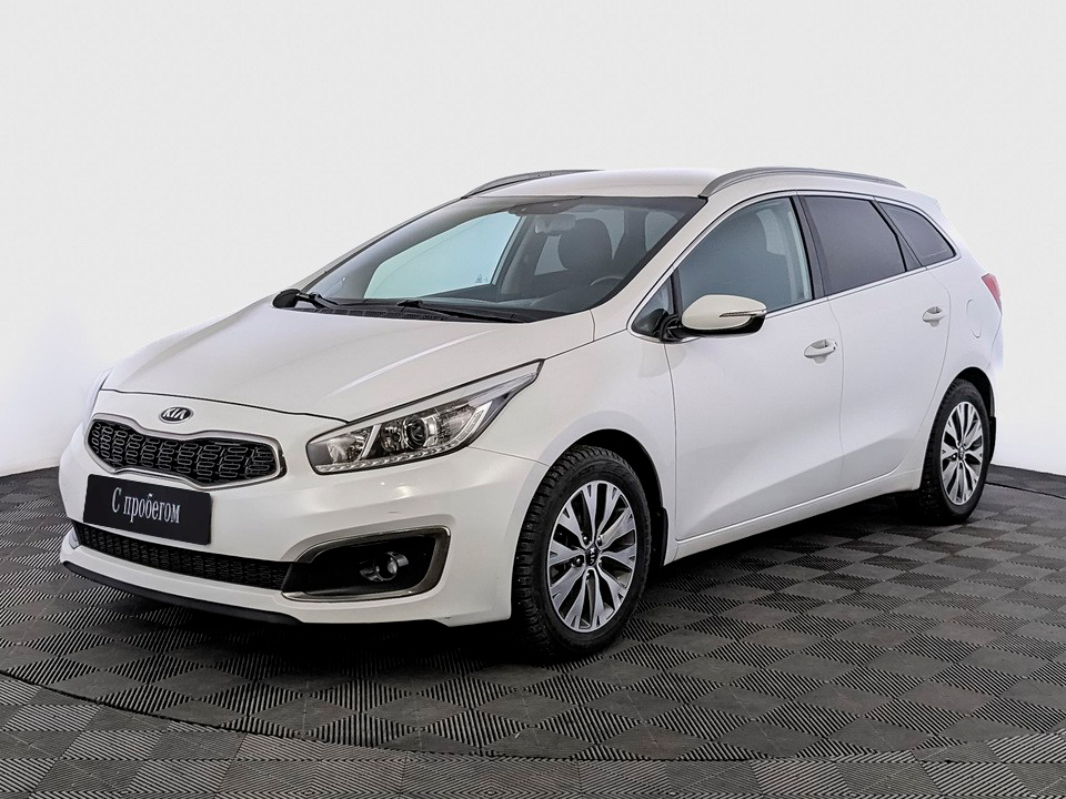 Kia Ceed Белый, 2016, 117 605 км