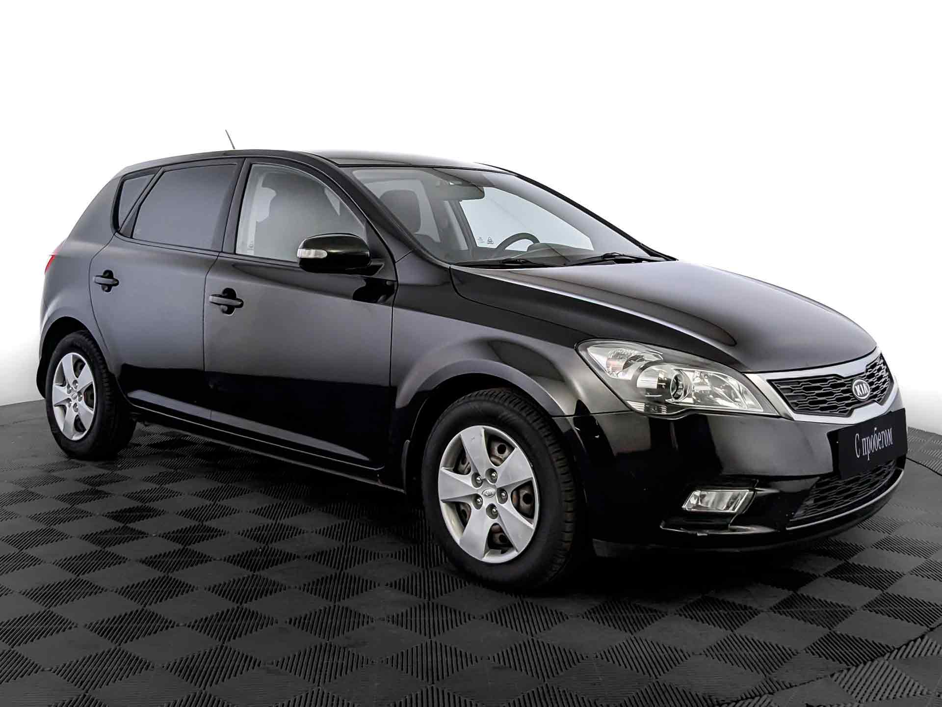 Kia Ceed Черный, 2010, 83 431 км