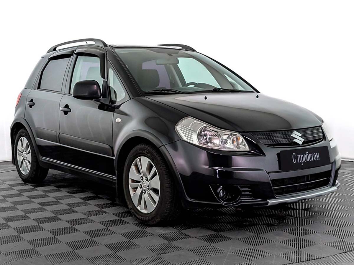 Suzuki SX4 Черный, 2008, 190 695 км