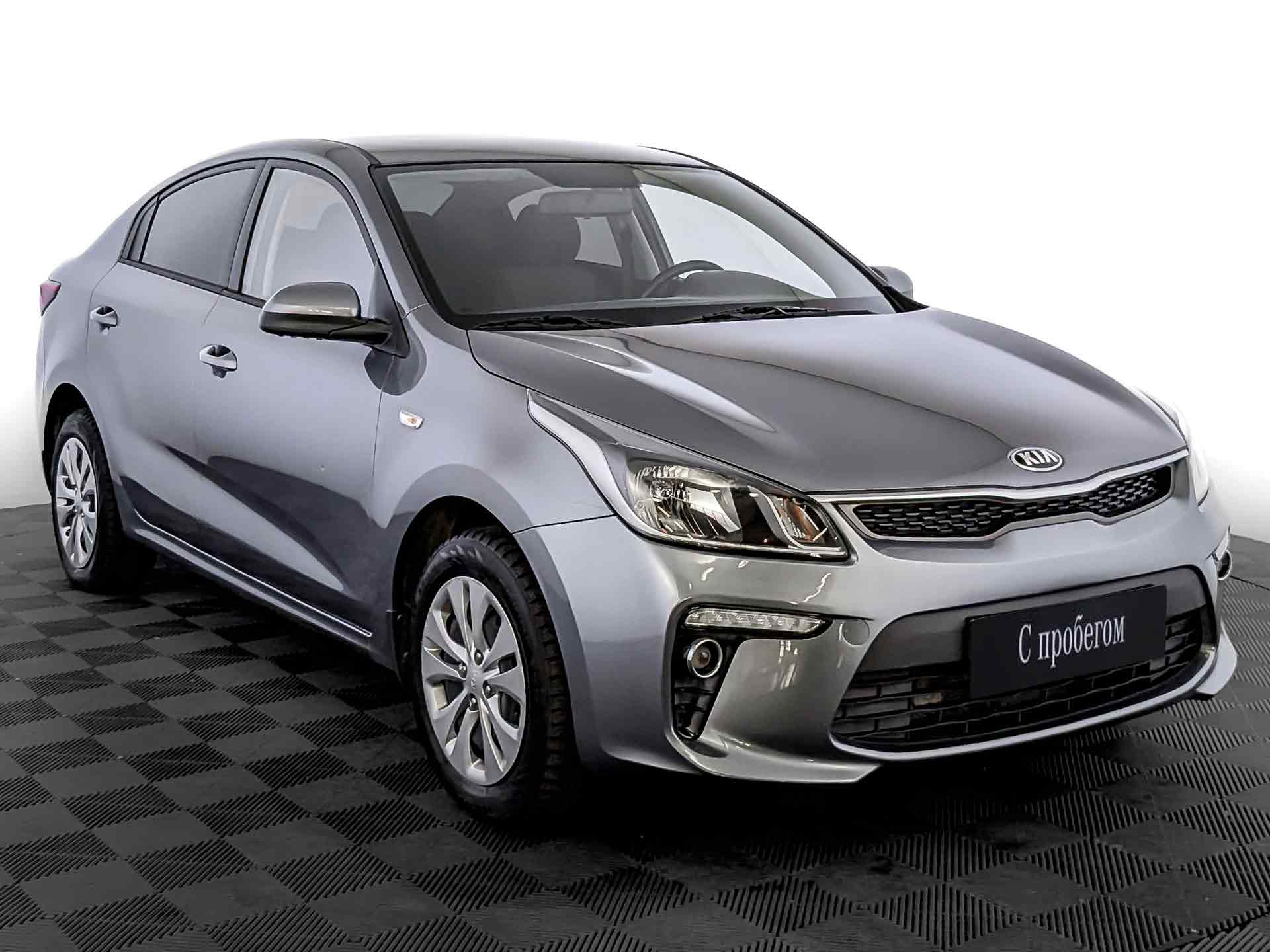 Kia Rio Серебряный, 2019, 53 000 км