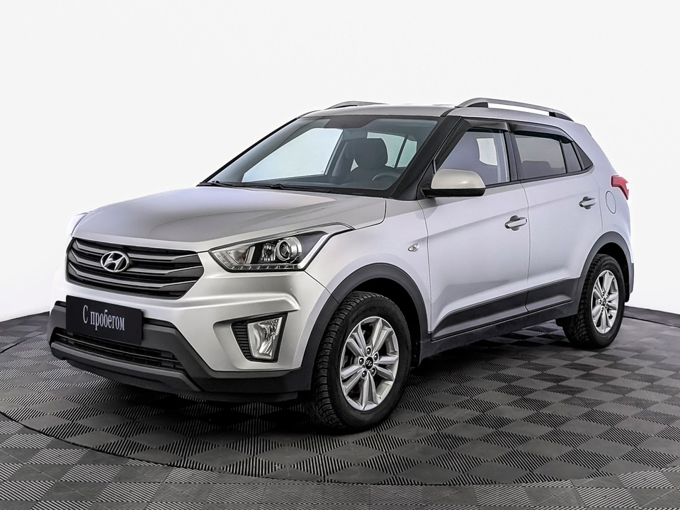 Hyundai Creta Серебристый, 2017, 146 064 км