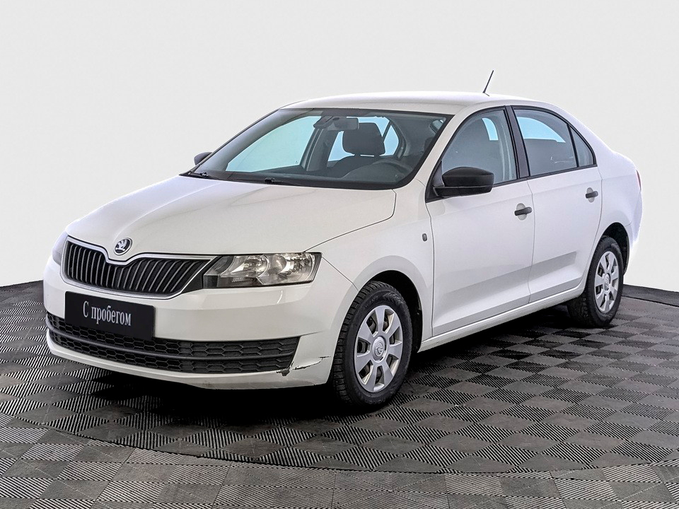 Skoda Rapid Белый, 2017, 282 459 км