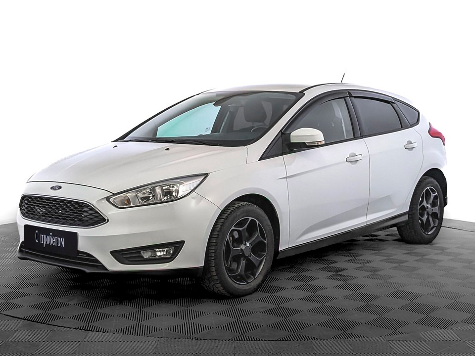 Ford Focus белый, 2015, 93 024 км