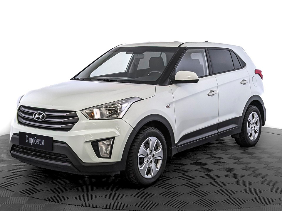 Hyundai Creta Белый, 2018, 98 655 км