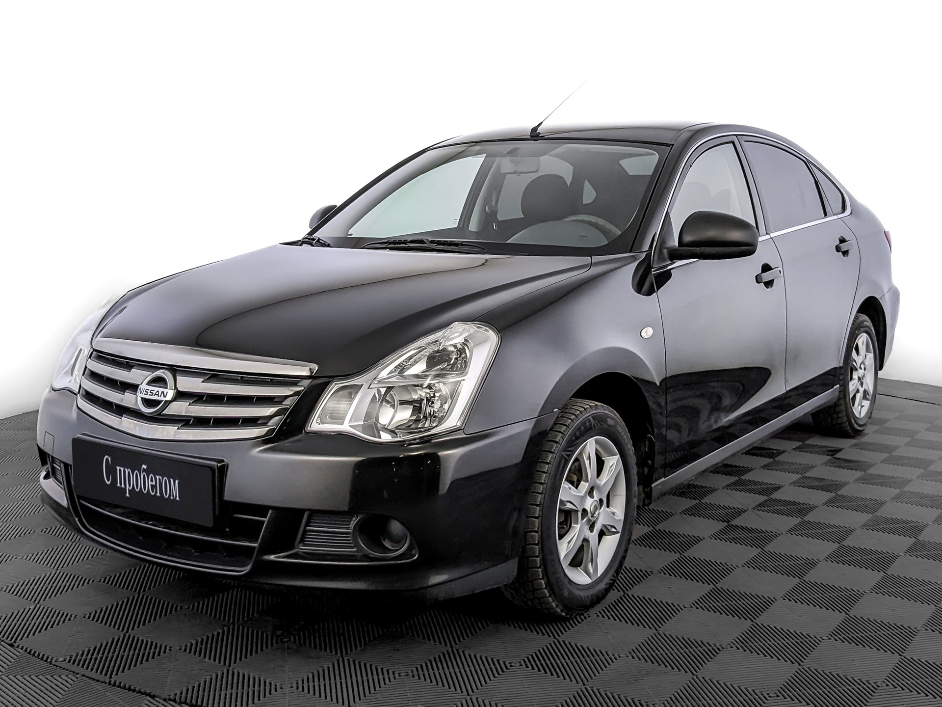 Nissan Almera Черный, 2015, 108 738 км