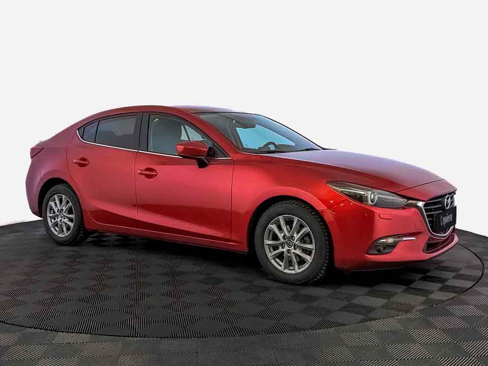 Mazda 3 Красный, 2018, 64 179 км