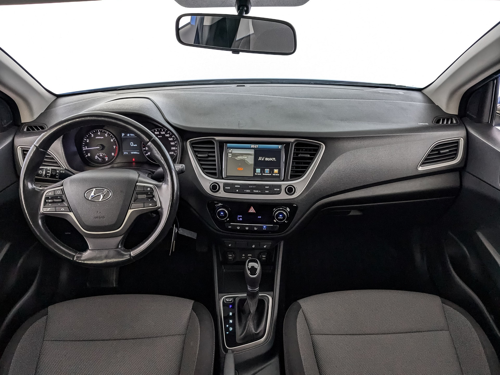 Hyundai Solaris Синий, 2018, 147 849 км