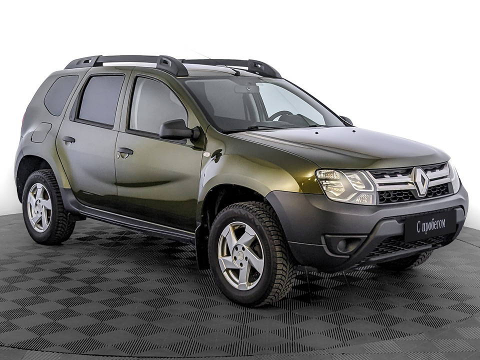 Renault Duster Зеленый, 2016, 109 461 км