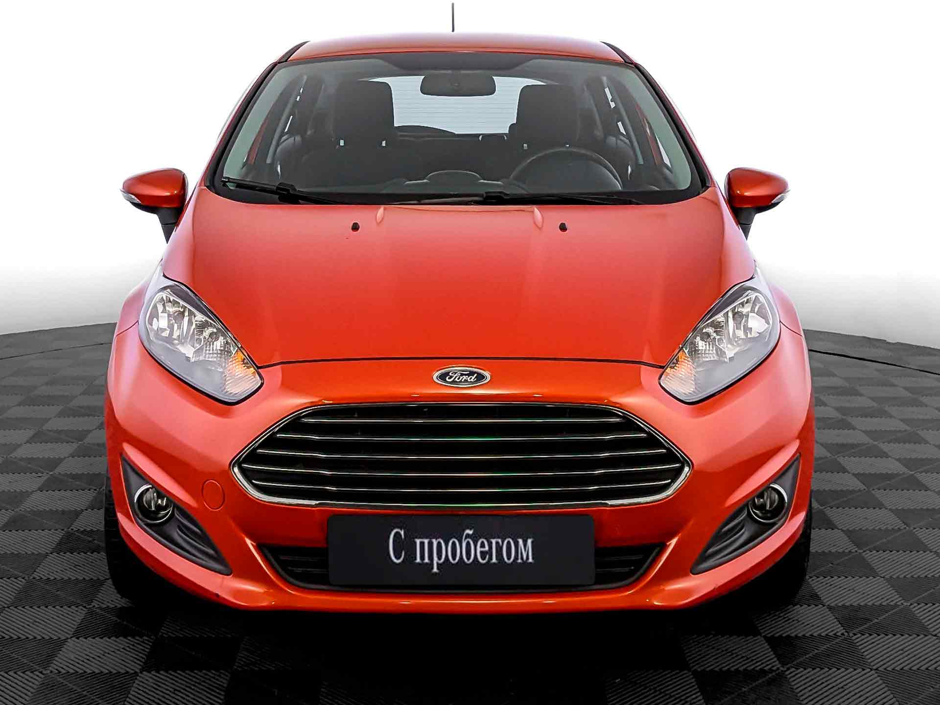 Ford Fiesta оранжевый, 2019, 55 151 км