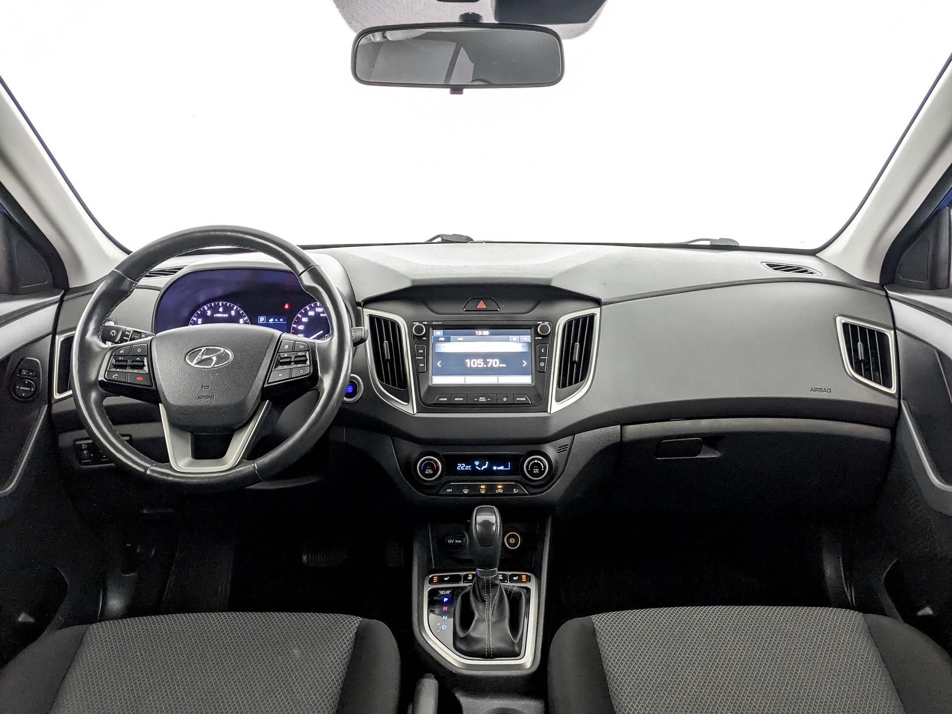 Hyundai Creta Синий, 2019, 89 953 км