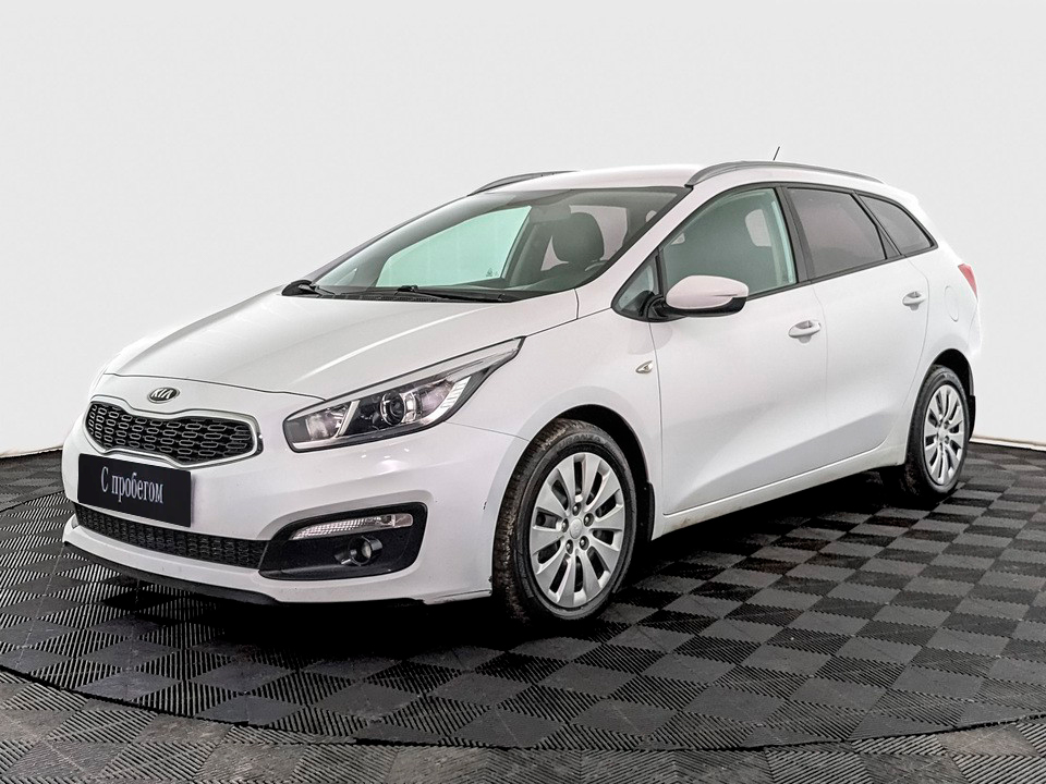 Kia Ceed Белый, 2016, 153 993 км