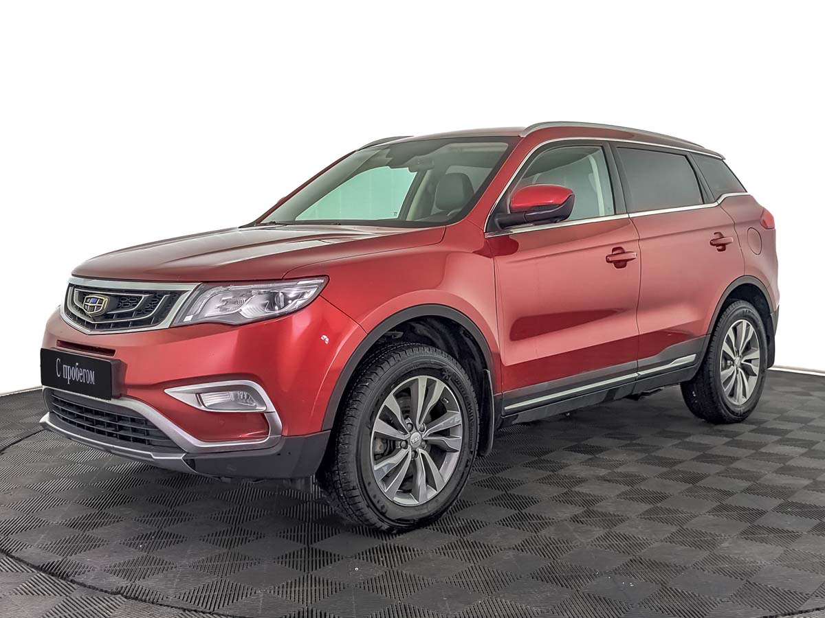 Geely Atlas Красный, 2019, 188 179 км