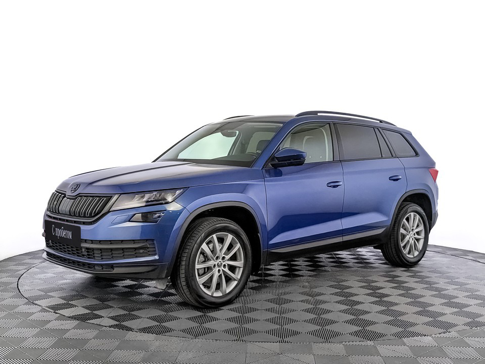 Skoda Kodiaq Синий, 2021, 43 501 км