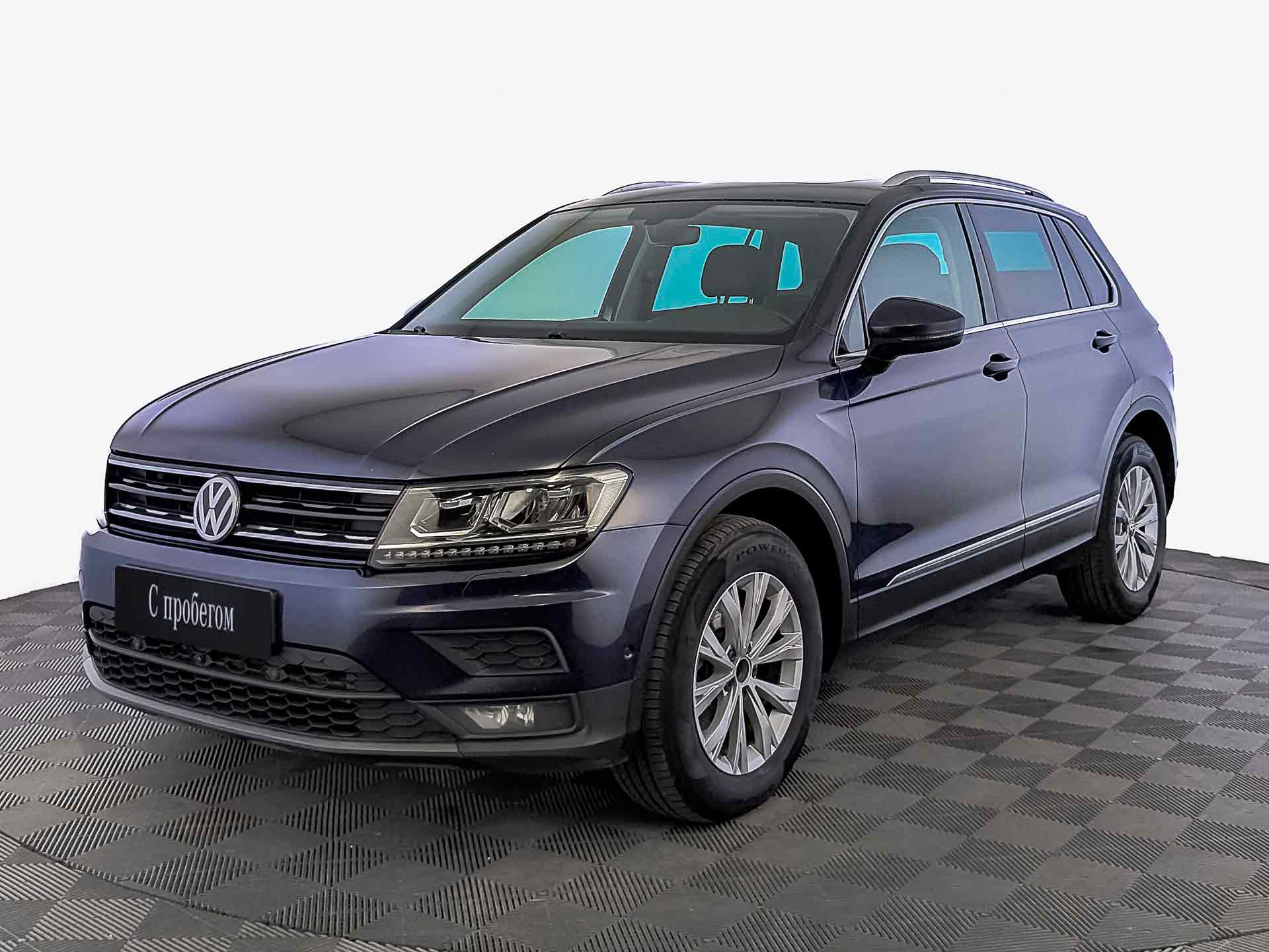 Volkswagen Tiguan Синий, 2017, 129 584 км