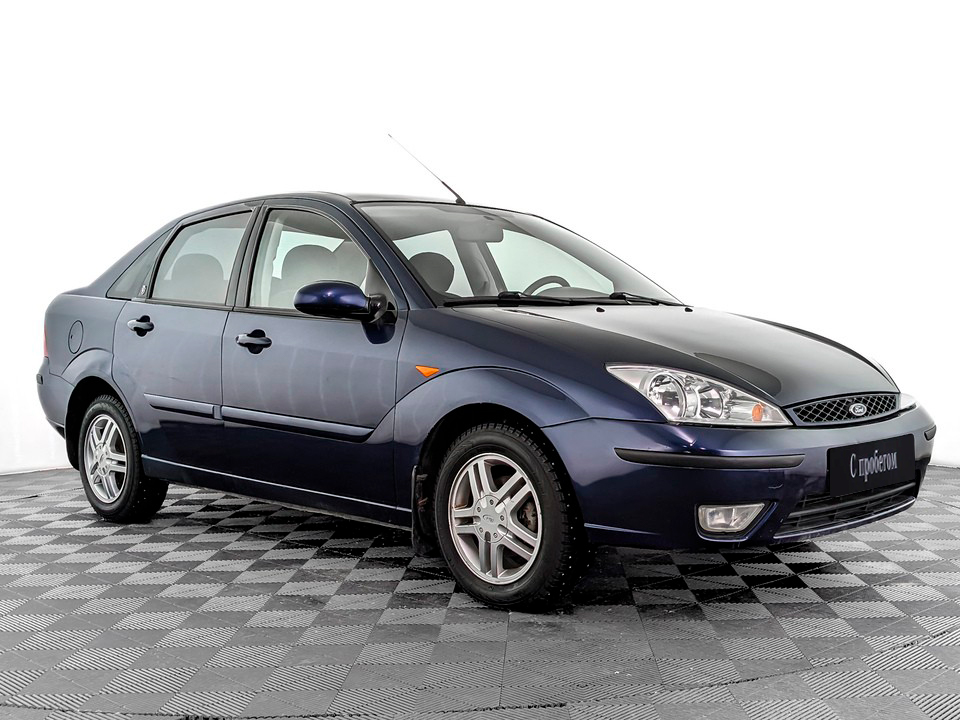 Ford Focus синий, 2004, 84 555 км