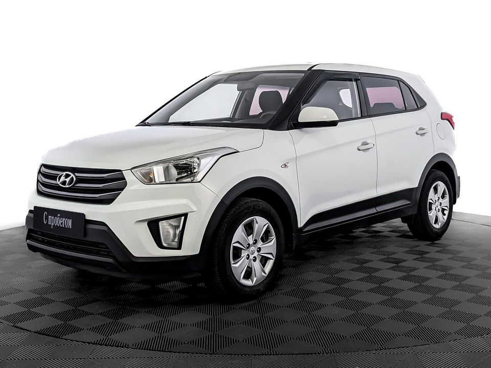 Hyundai Creta Белый, 2018, 120 386 км