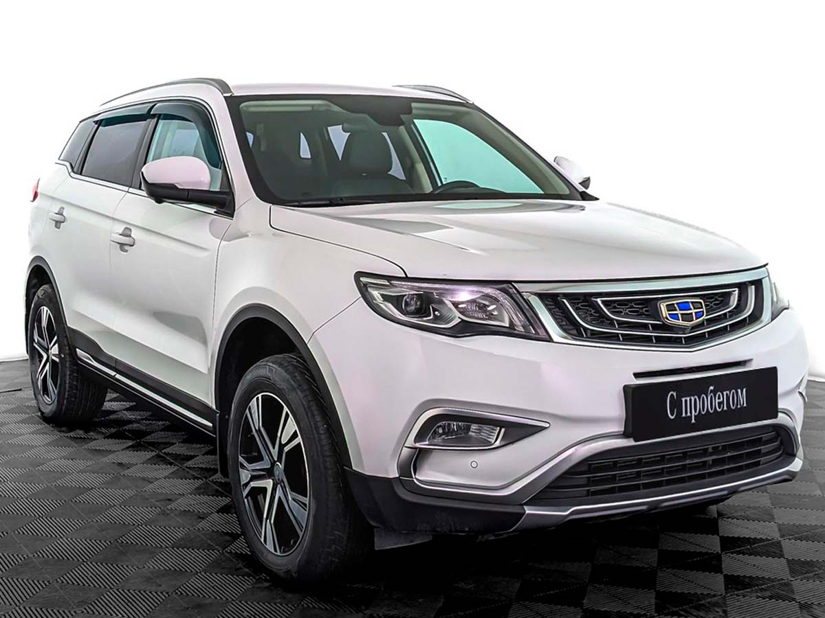 Geely Atlas Белый, 2019, 58 545 км