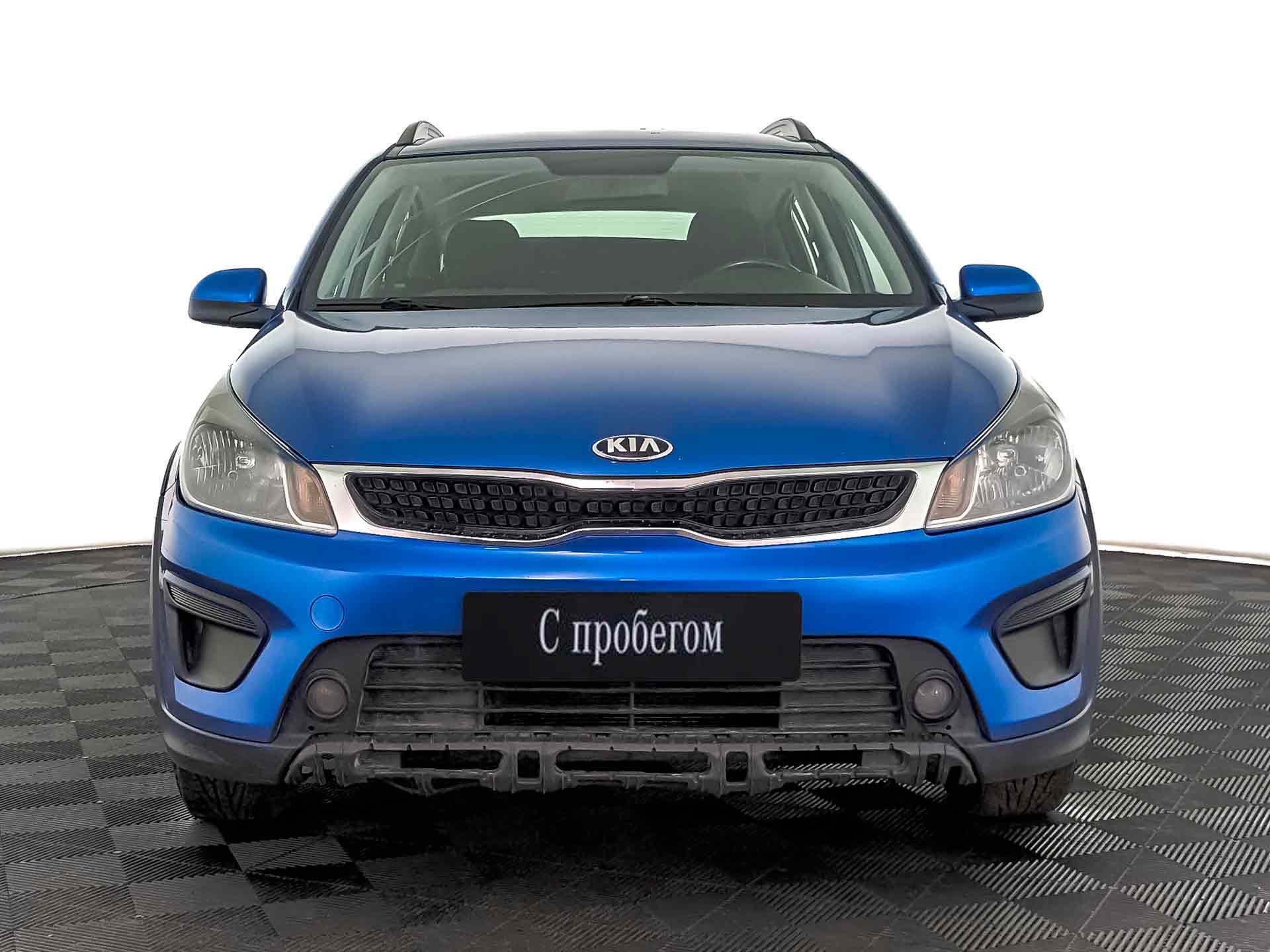 Kia Rio Синий, 2019, 186 123 км