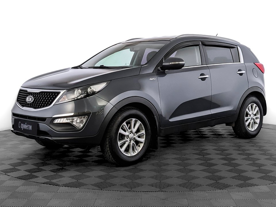 Kia Sportage Синий, 2015, 100 828 км