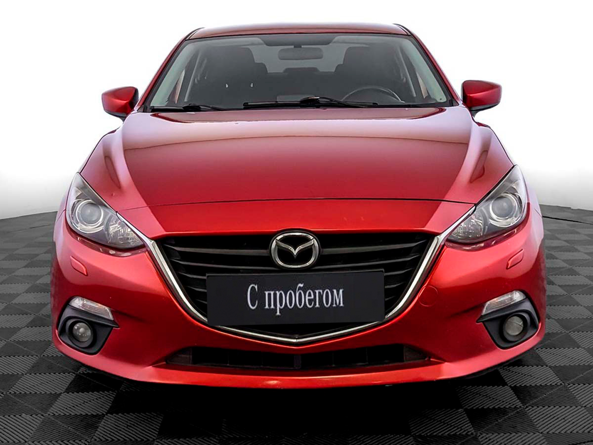 Mazda 3 Красный, 2014, 145 359 км