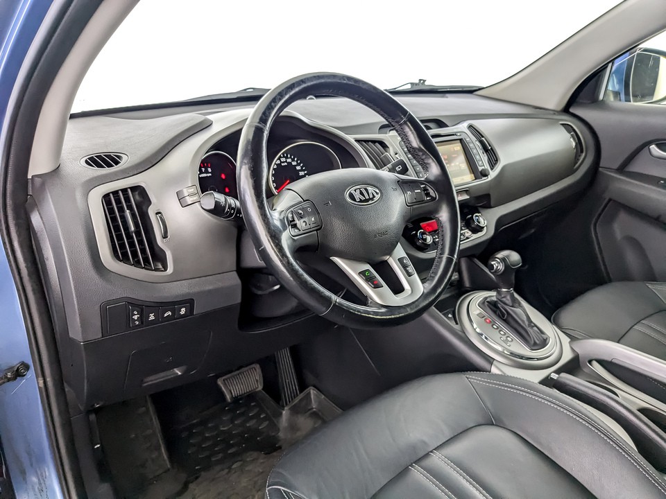 Kia Sportage Синий, 2014, 122 500 км