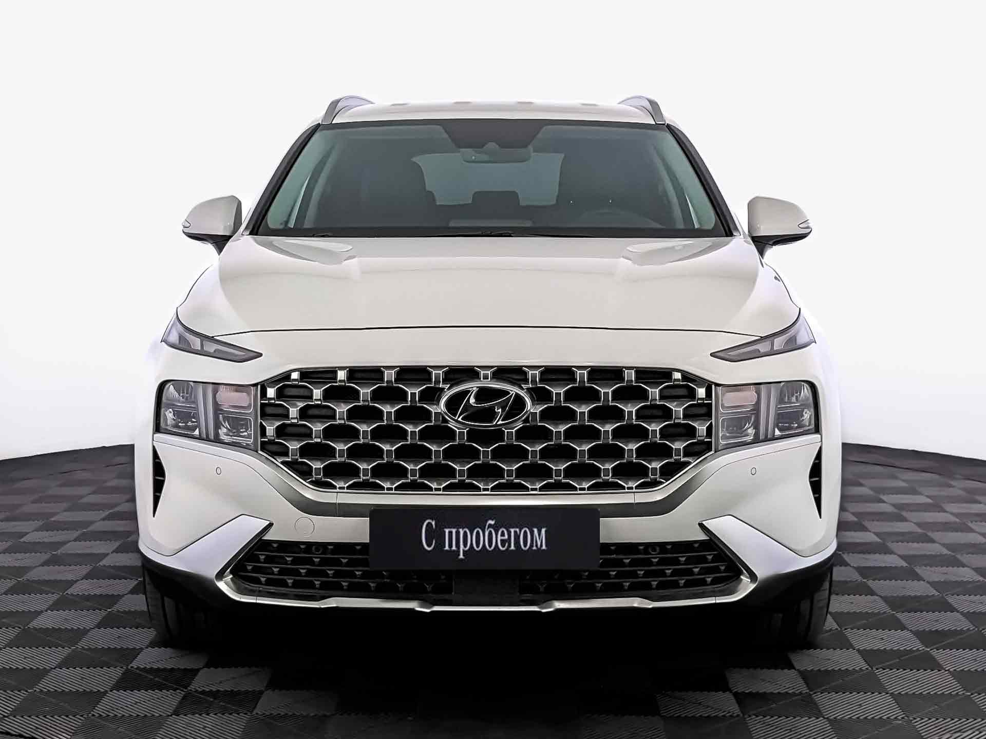 Hyundai Santa Fe Белый, 2022, 31 417 км