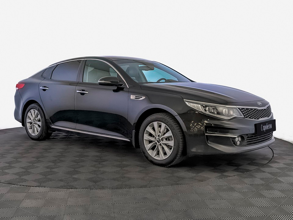 Kia Optima Черный, 2017, 182 597 км