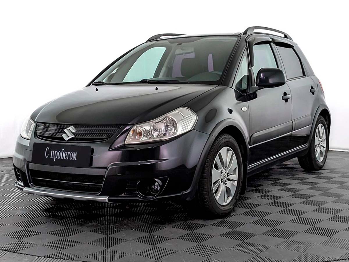 Suzuki SX4 Черный, 2008, 190 695 км