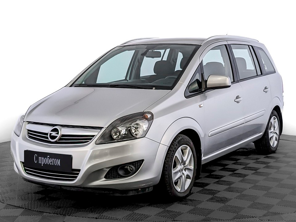 Opel Zafira серебристый, 2013, 113 000 км