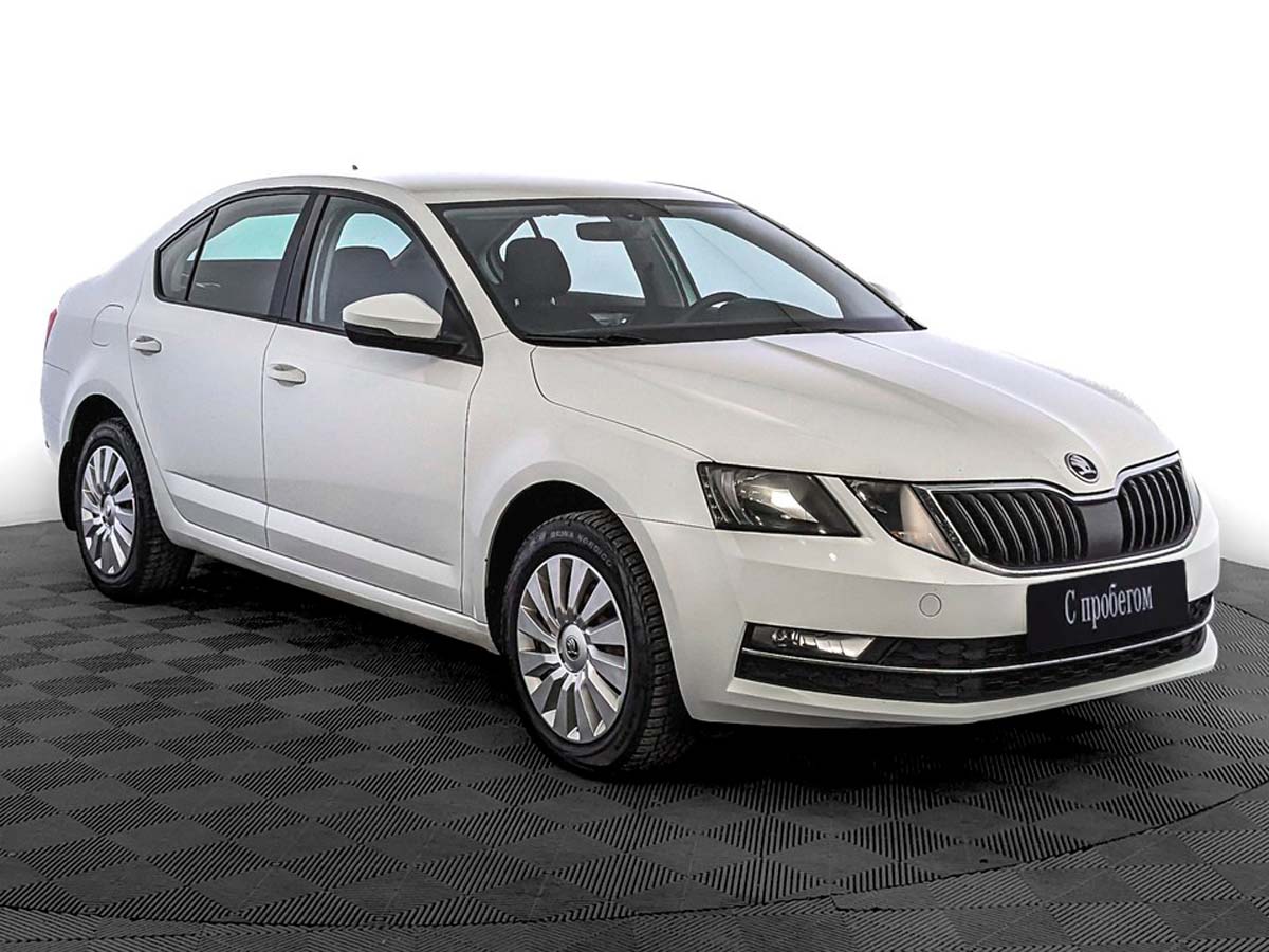 Skoda Octavia Белый, 2017, 186 751 км