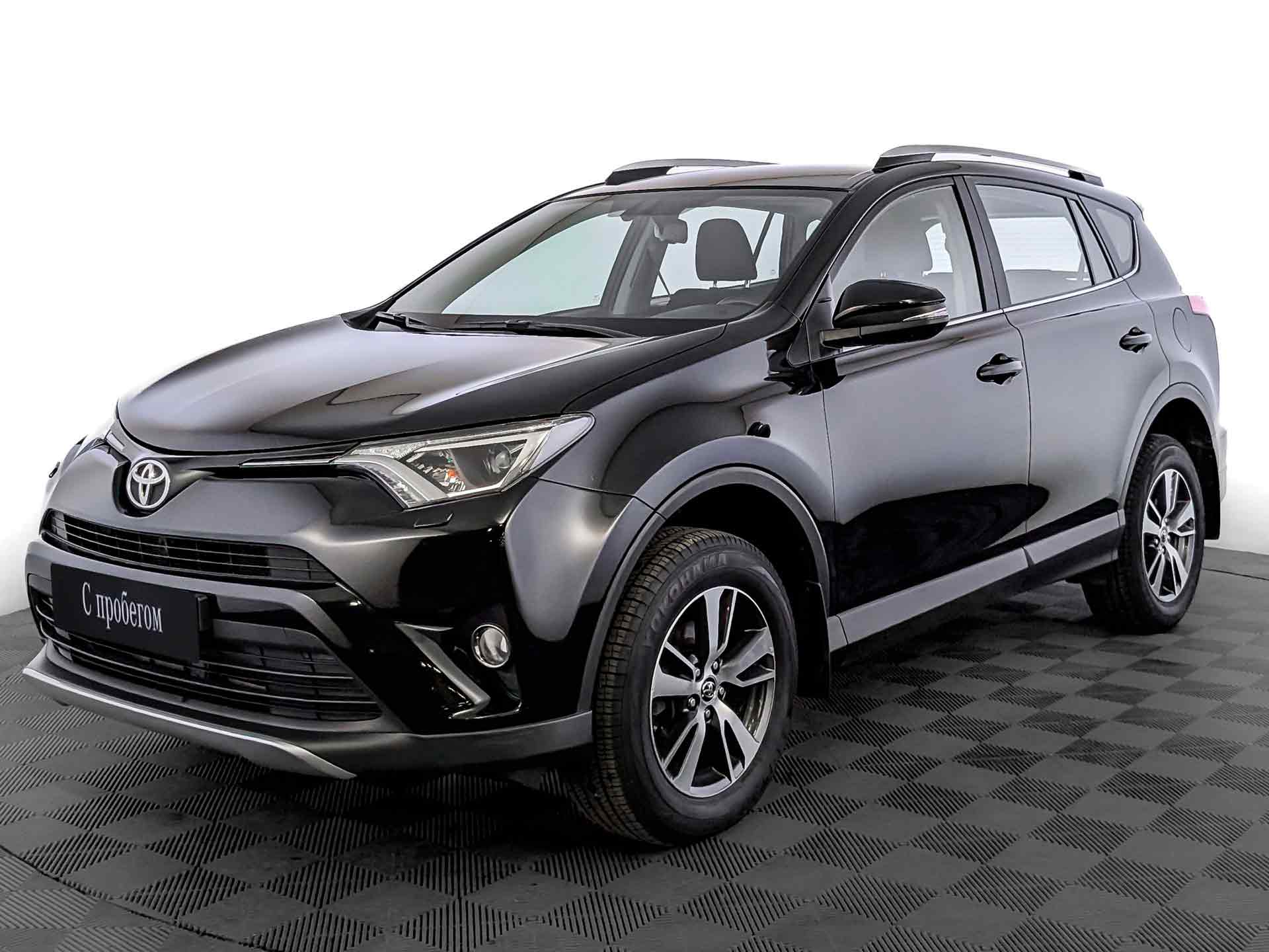 Toyota RAV4 Черный, 2017, 62 336 км