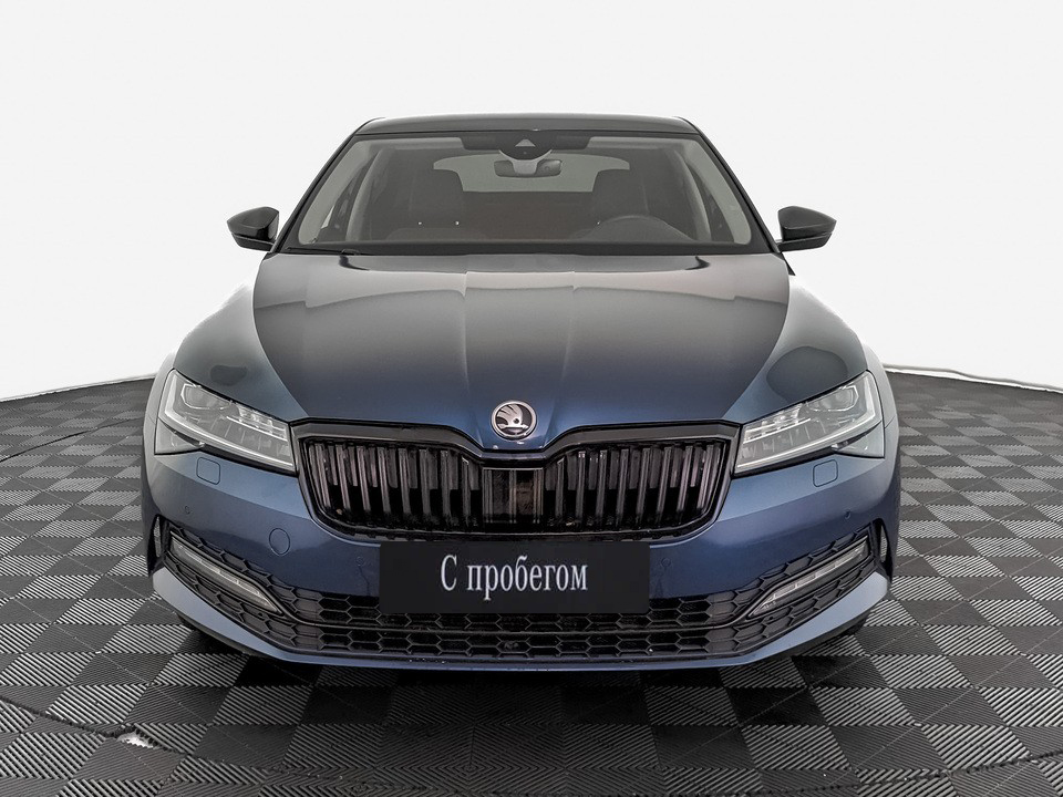 Skoda Superb Синий, 2021, 39 641 км