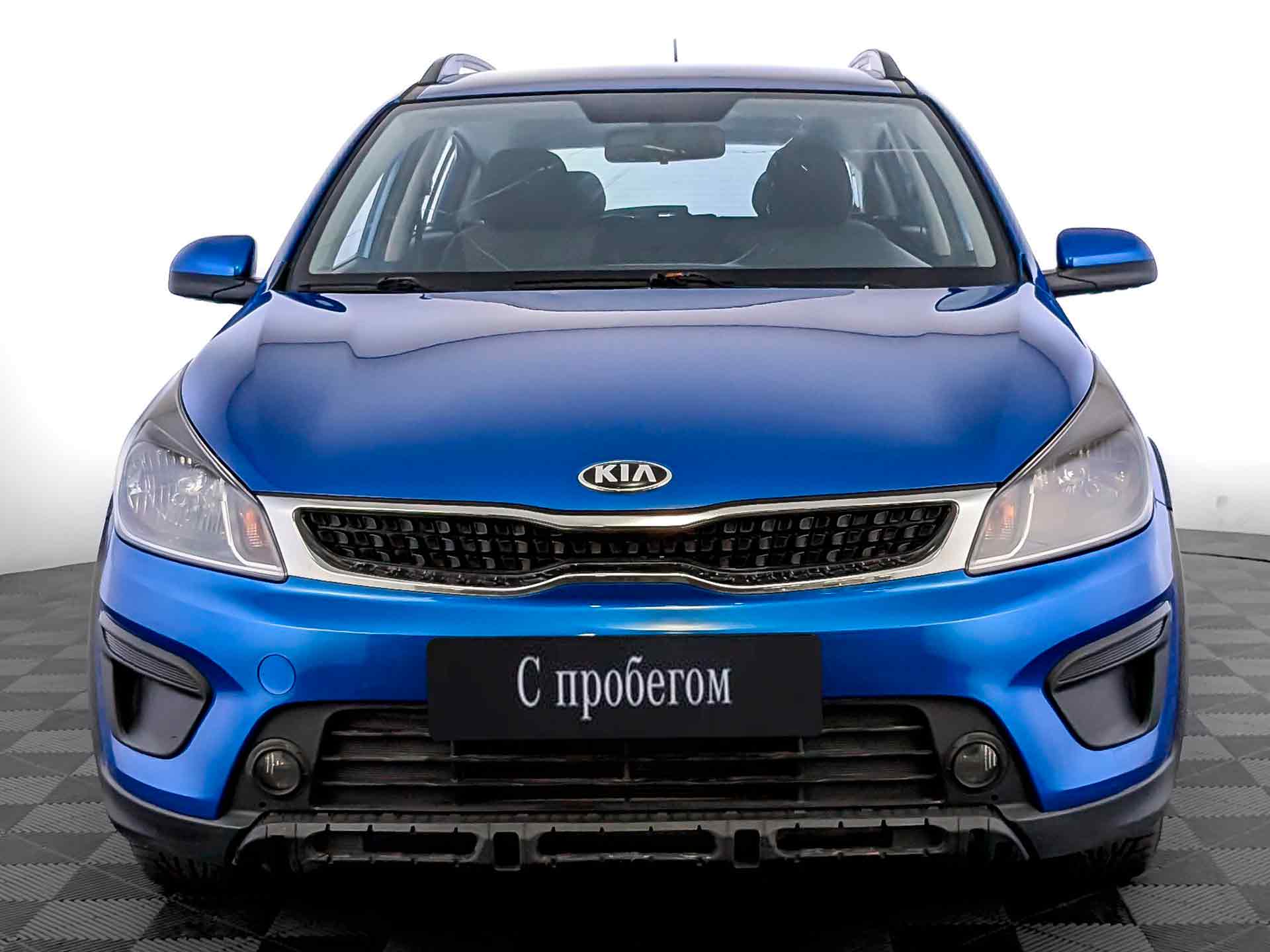 Kia Rio Синий, 2019, 185 086 км