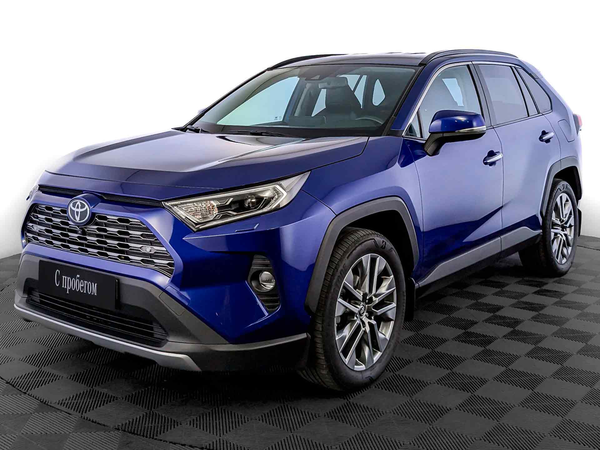 Toyota RAV4 Синий, 2021, 49 993 км