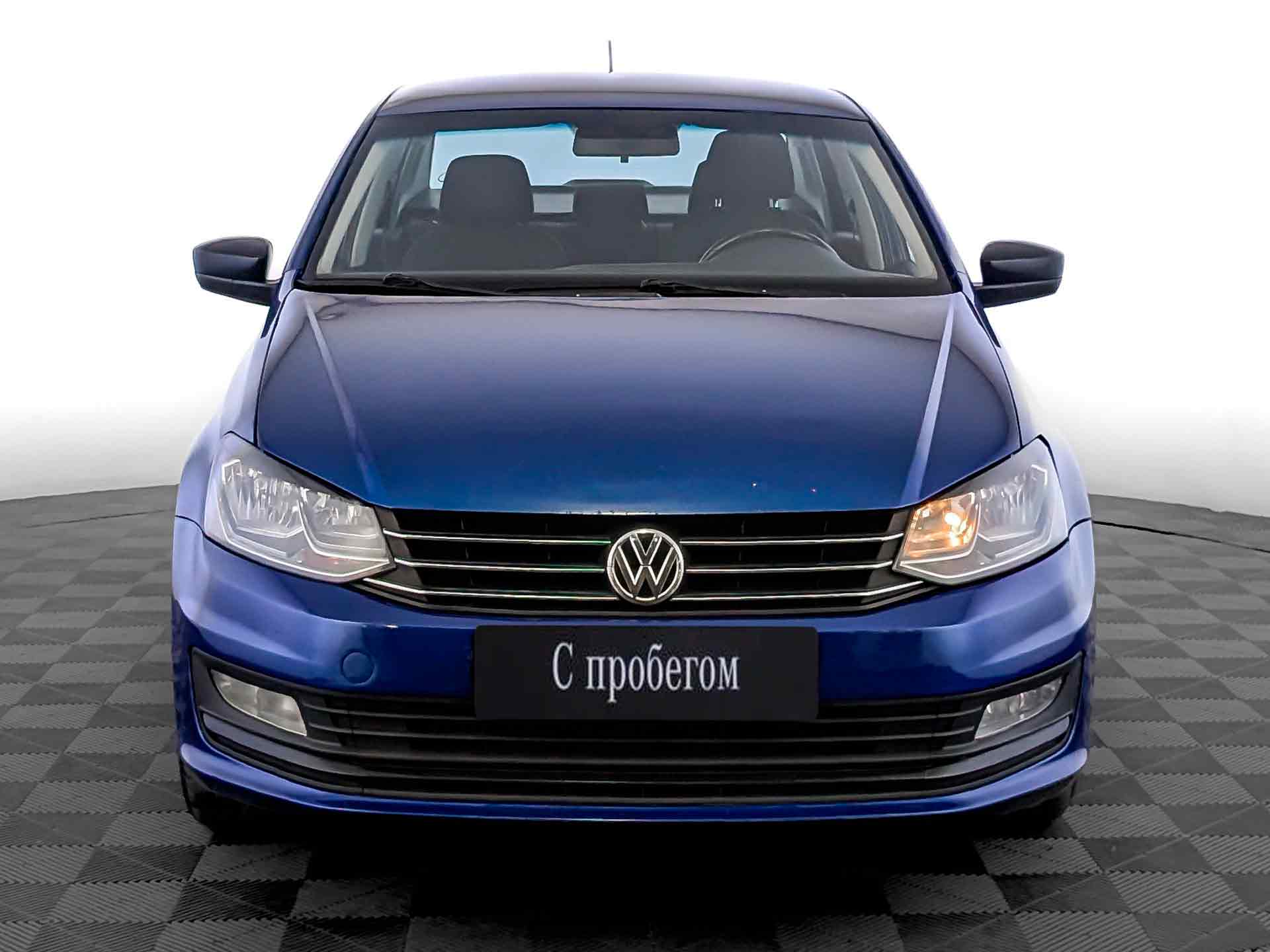 Volkswagen Polo Синий, 2019, 157 393 км