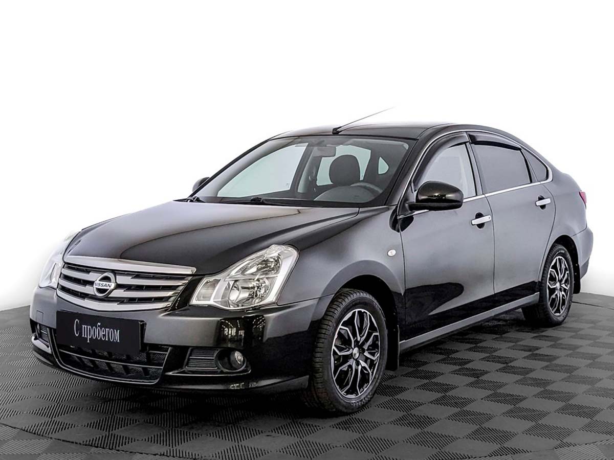 Nissan Almera Черный, 2018, 68 000 км