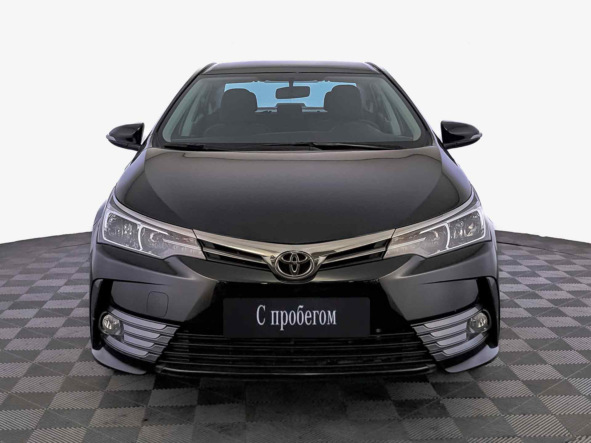 Toyota Corolla Черный, 2017, 54 502 км