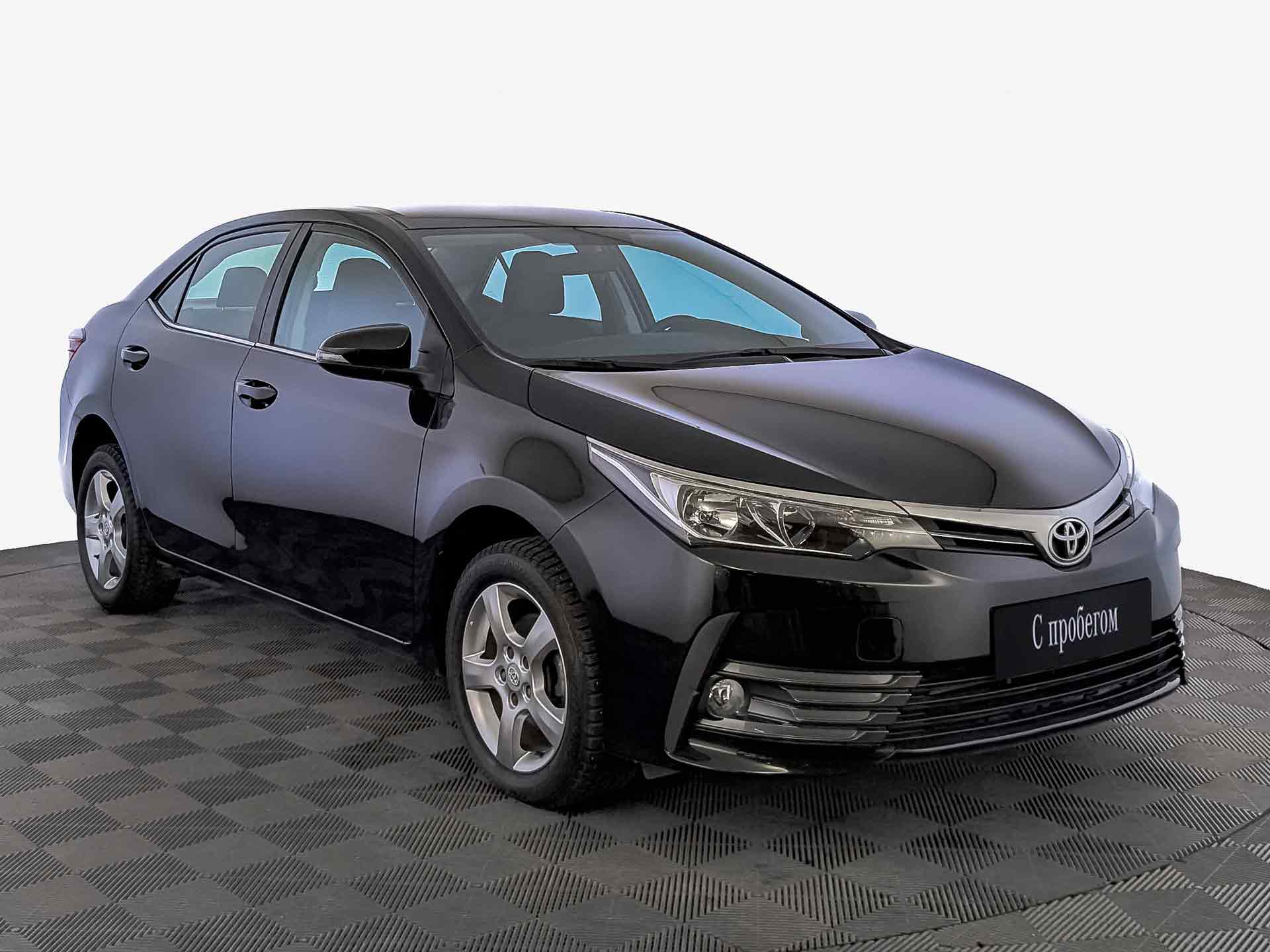 Toyota Corolla Черный, 2017, 54 502 км