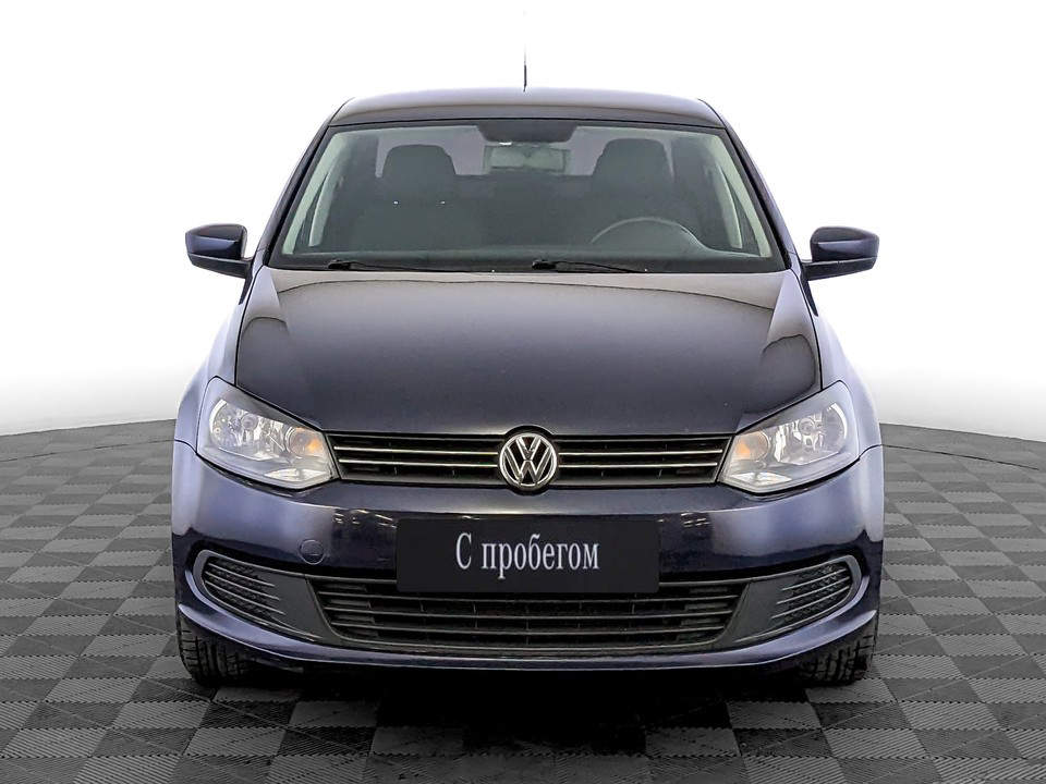 Volkswagen Polo Синий, 2012, 134 510 км