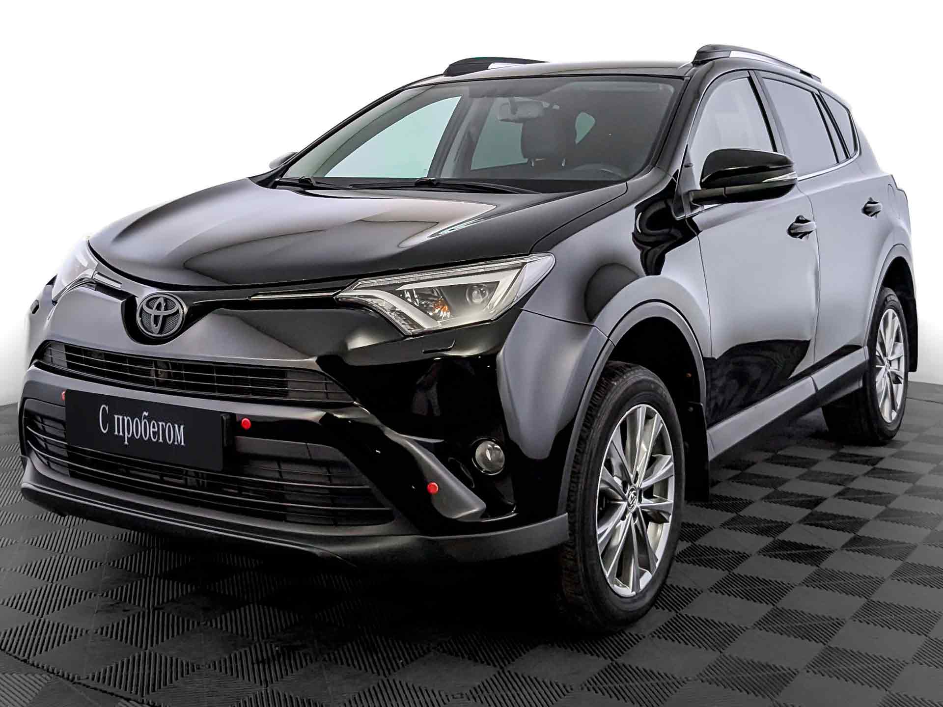 Toyota RAV4 Черный, 2017, 135 238 км